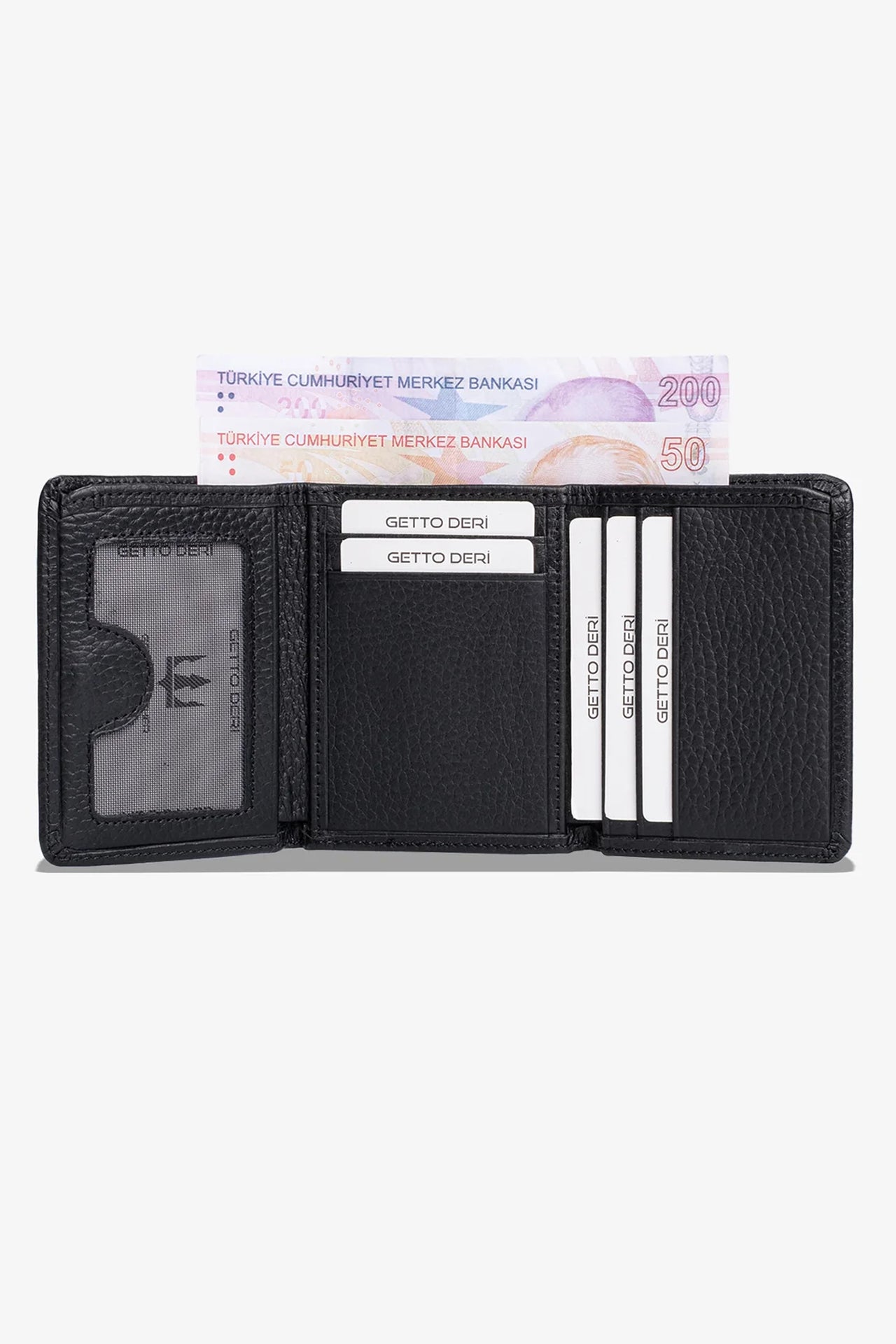 Troya Hakiki Deri Cüzdan