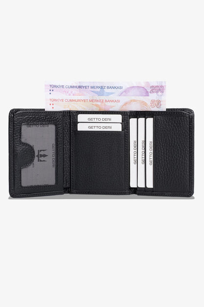 Troya Hakiki Deri Cüzdan