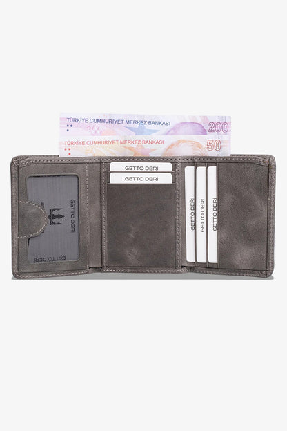 Troya Hakiki Deri Cüzdan