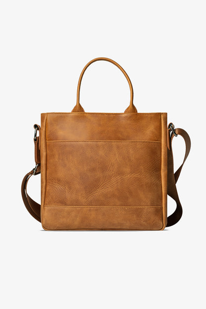 Elegant Hakiki Deri Askılı Çanta