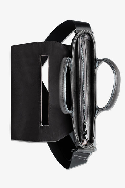 Elegant Hakiki Deri Askılı Çanta