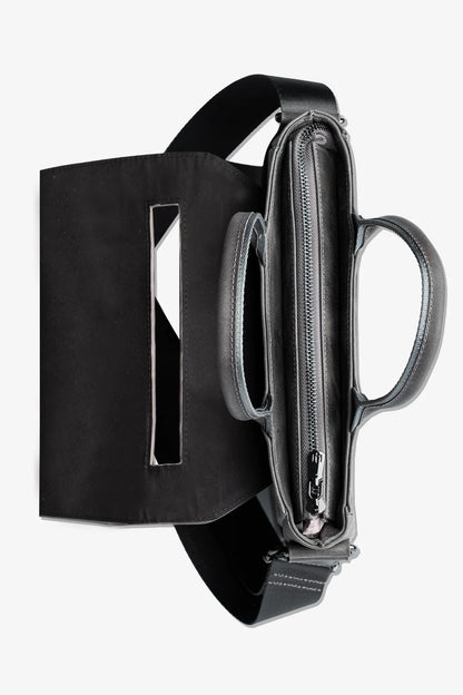 Elegant Hakiki Deri Askılı Çanta