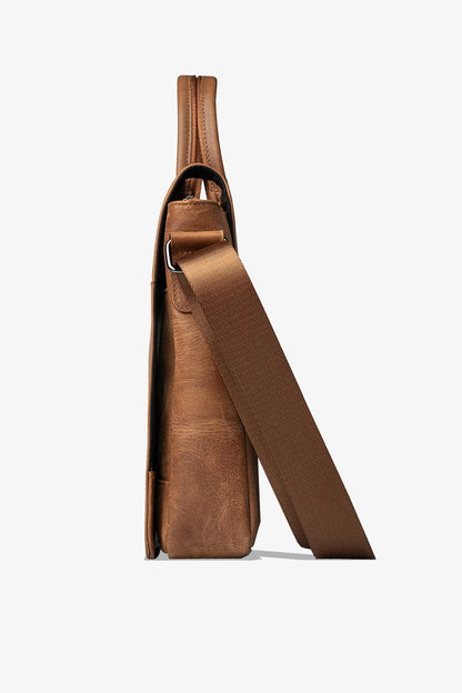 Elegant Hakiki Deri Askılı Çanta