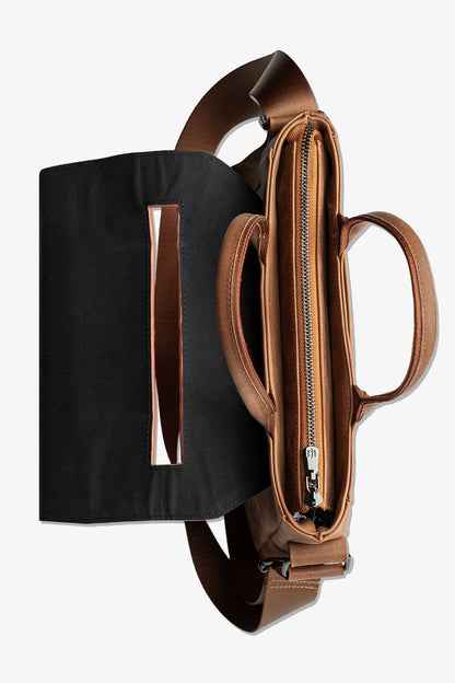 Elegant Hakiki Deri Askılı Çanta