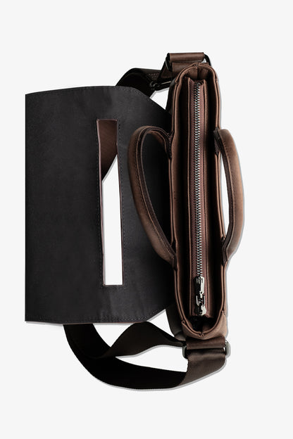 Elegant Hakiki Deri Askılı Çanta