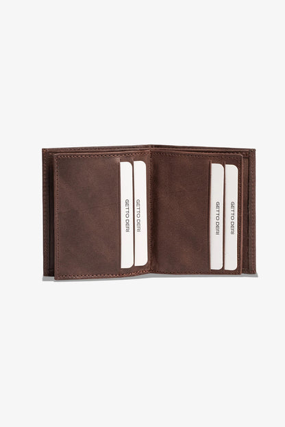 Beod Hakiki Deri Cüzdan