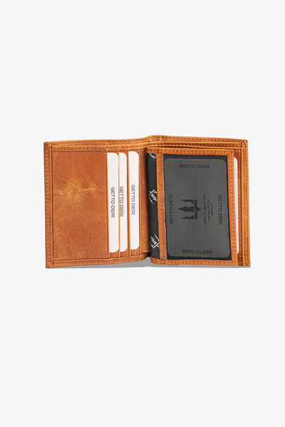 Beod Hakiki Deri Cüzdan