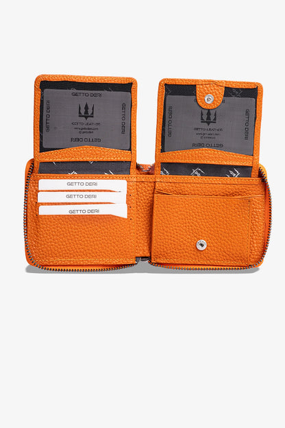 Byanca Hakiki Deri Fermuarlı Cüzdan