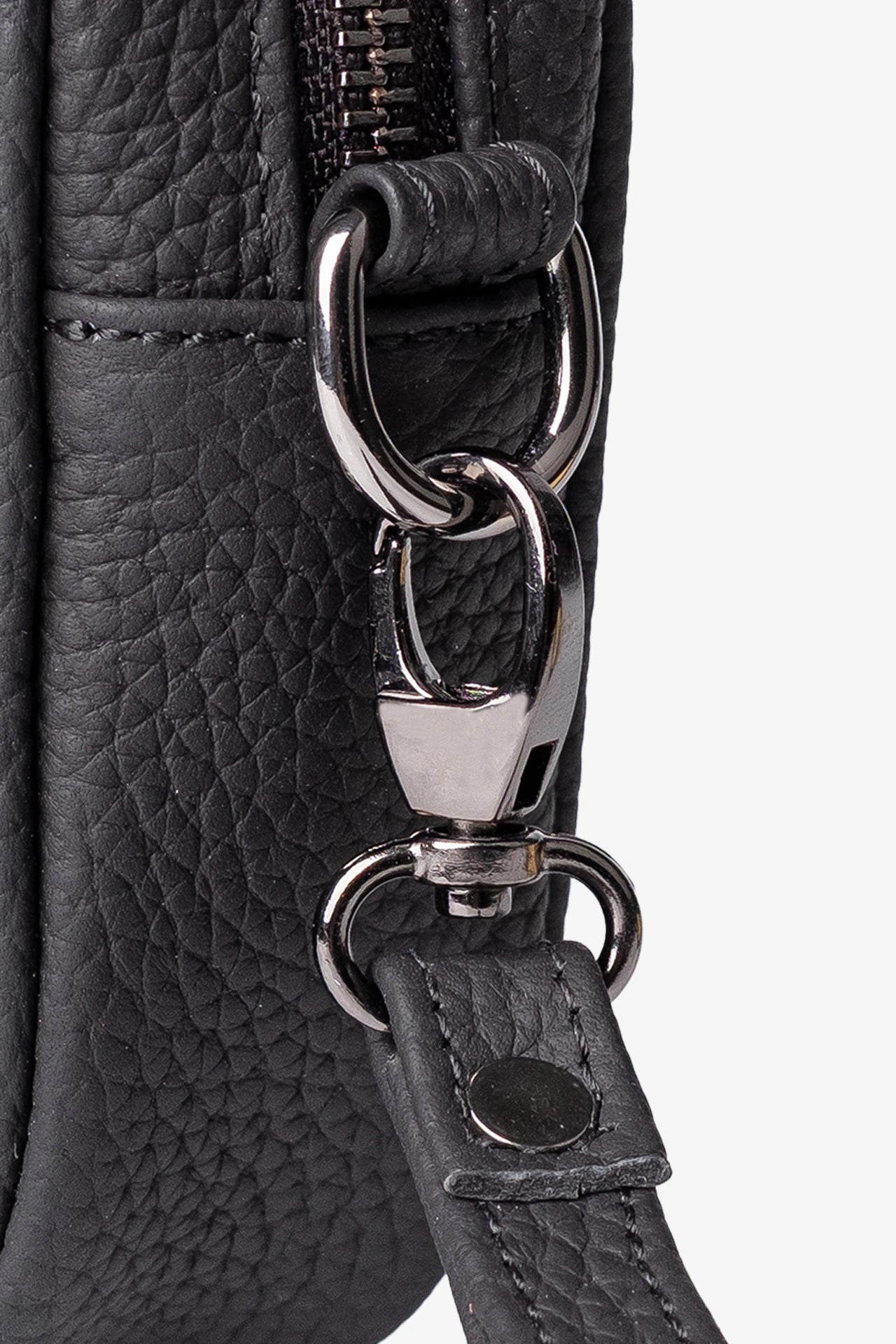 Lock Bag Hakiki Deri El Çantası