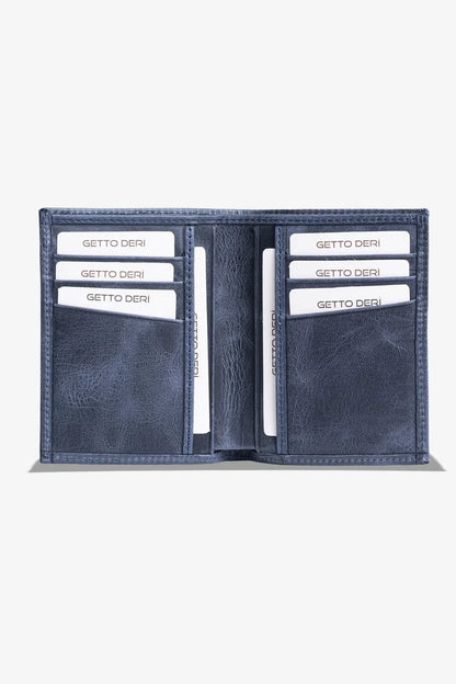 Resto Hakiki Deri Cüzdan