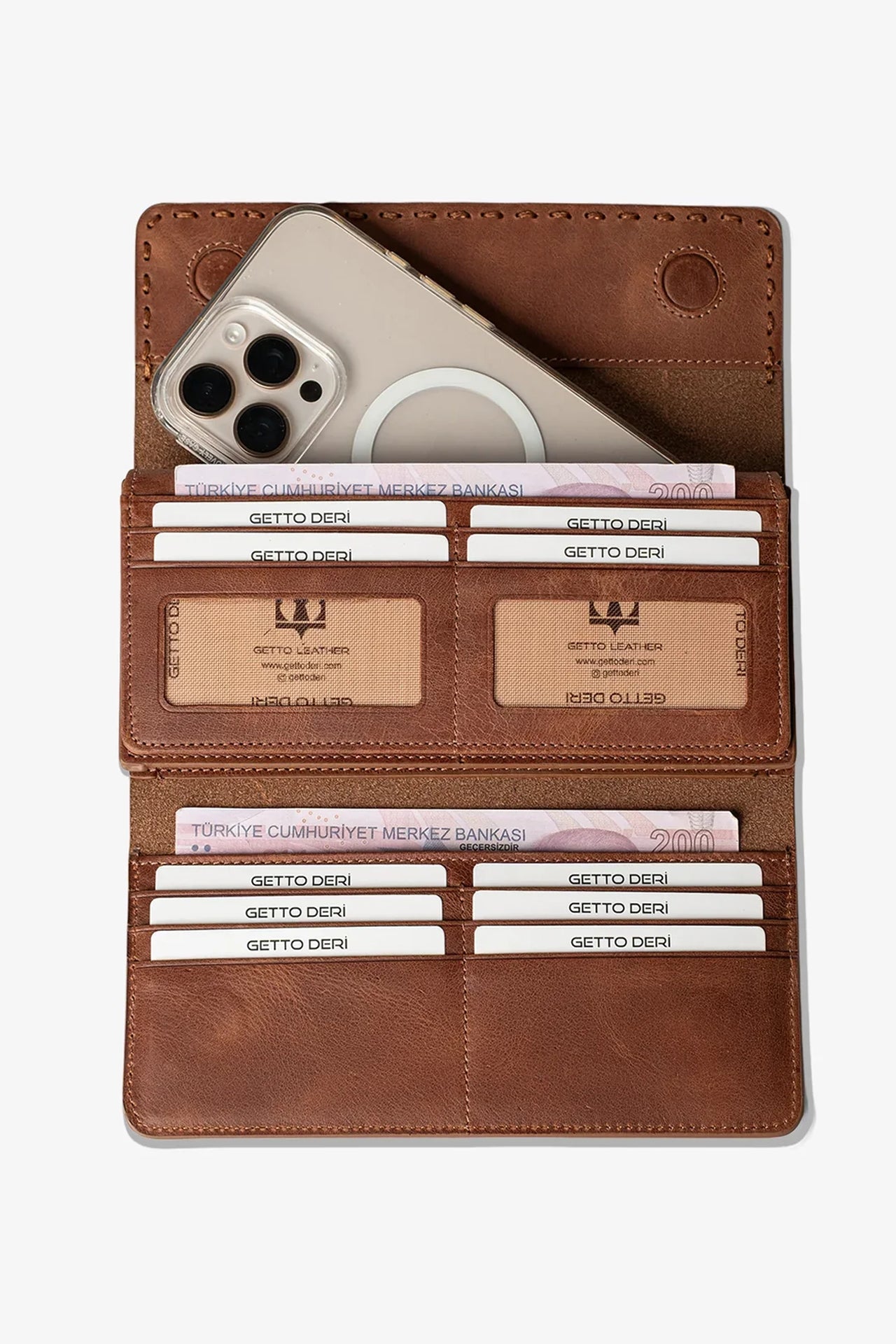 Santa Hakiki Deri Portföy Cüzdan