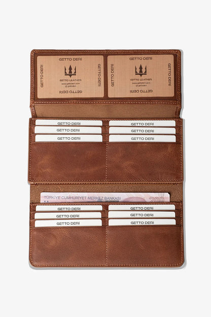Santa Hakiki Deri Portföy Cüzdan
