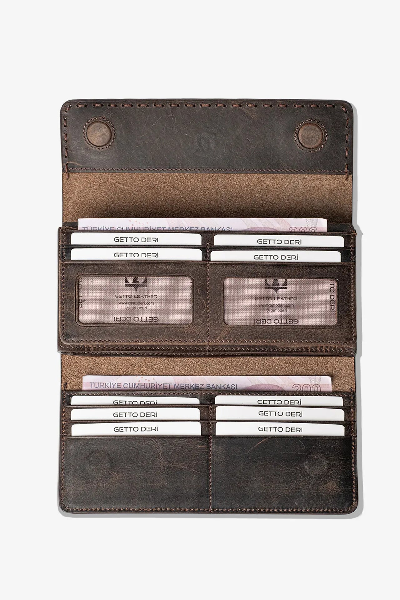 Santa Hakiki Deri Portföy Cüzdan