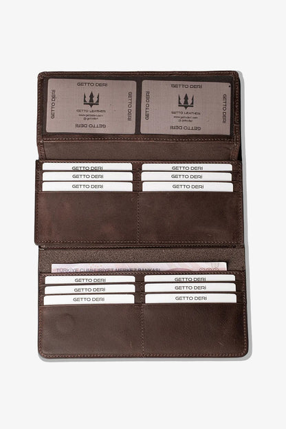 Santa Hakiki Deri Portföy Cüzdan