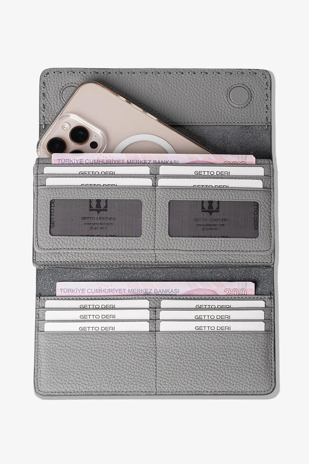 Santa Hakiki Deri Portföy Cüzdan