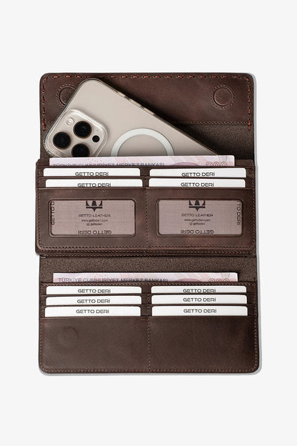 Santa Hakiki Deri Portföy Cüzdan