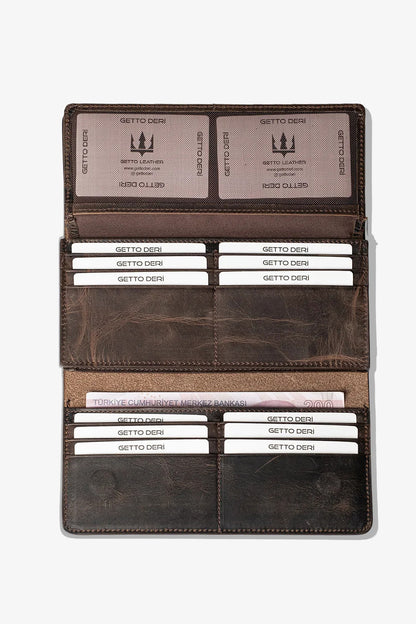 Santa Hakiki Deri Portföy Cüzdan