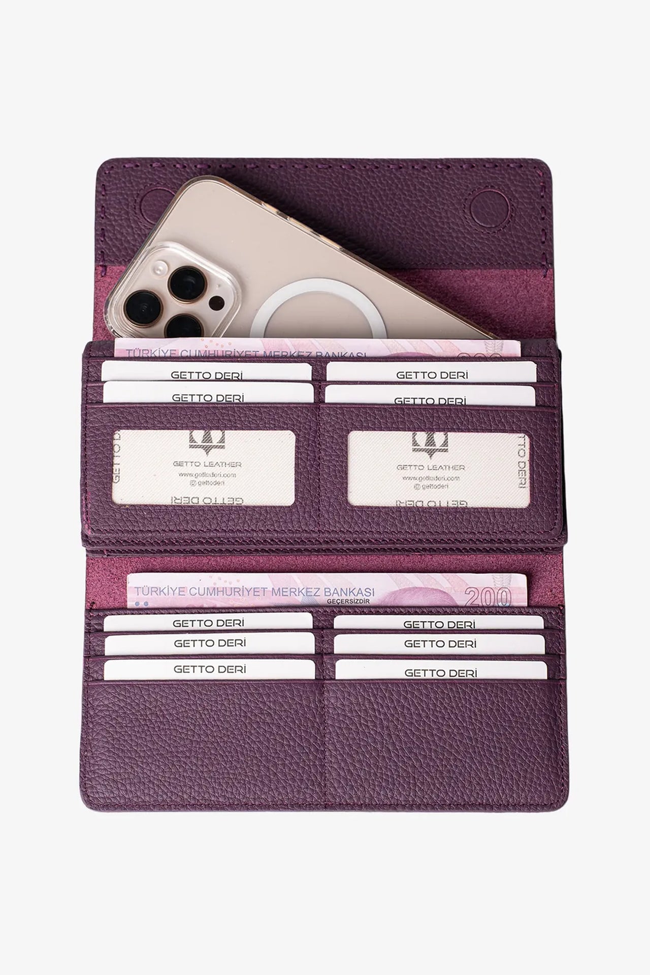 Santa Hakiki Deri Portföy Cüzdan