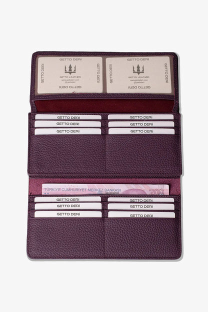 Santa Hakiki Deri Portföy Cüzdan