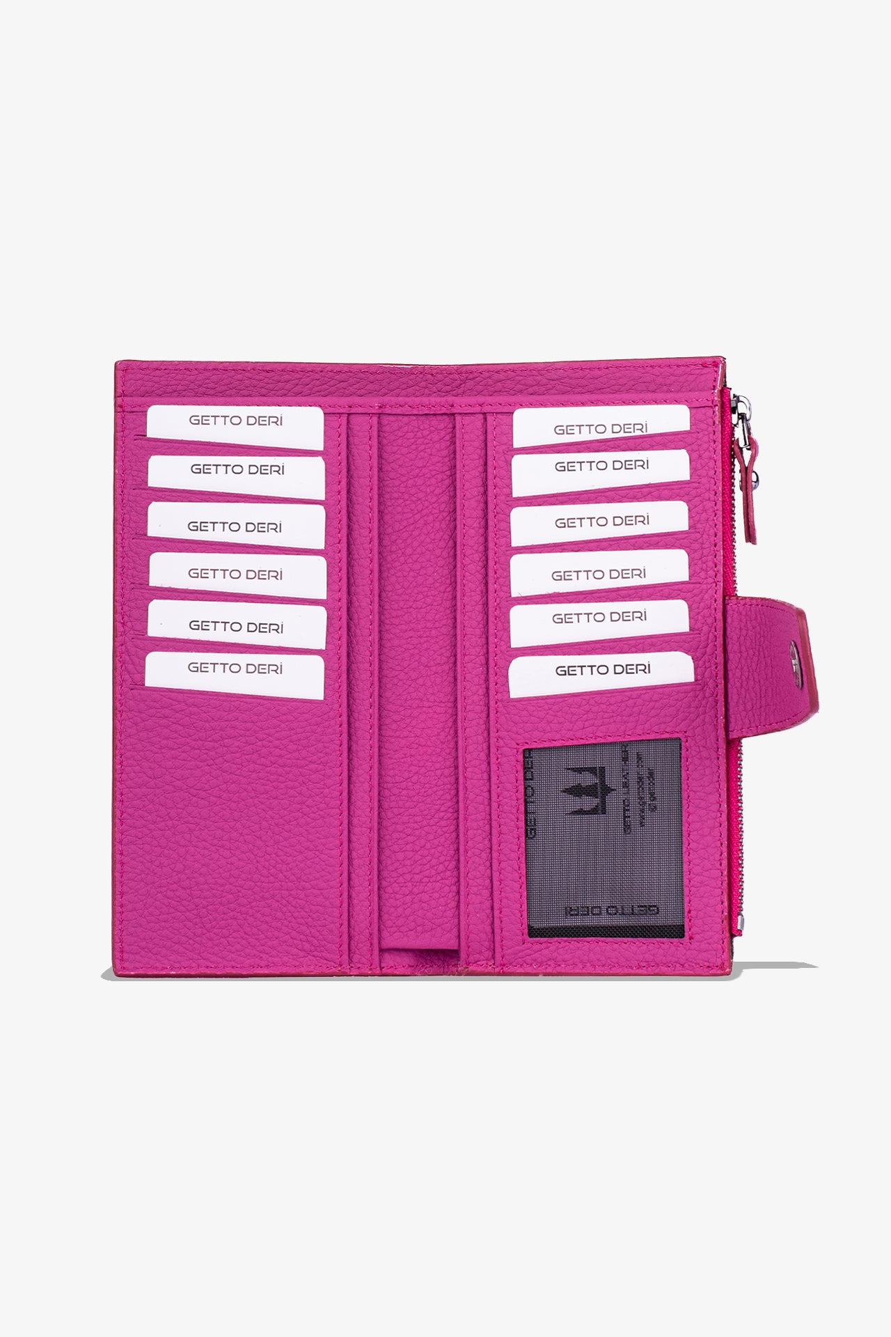 Zoe Telefon Hazneli Hakiki Deri Cüzdan