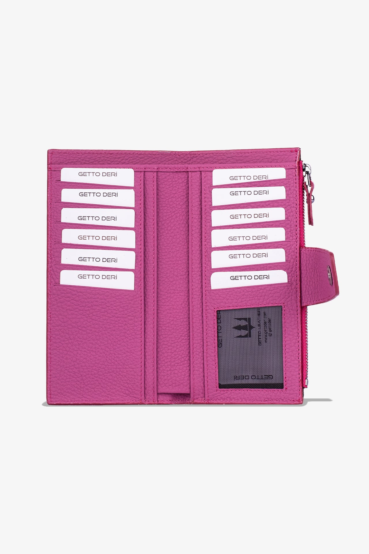 Zoe Telefon Hazneli Hakiki Deri Cüzdan