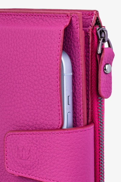 Zoe Telefon Hazneli Hakiki Deri Cüzdan