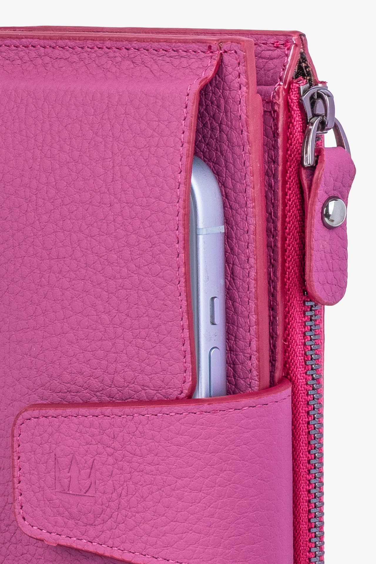 Zoe Telefon Hazneli Hakiki Deri Cüzdan