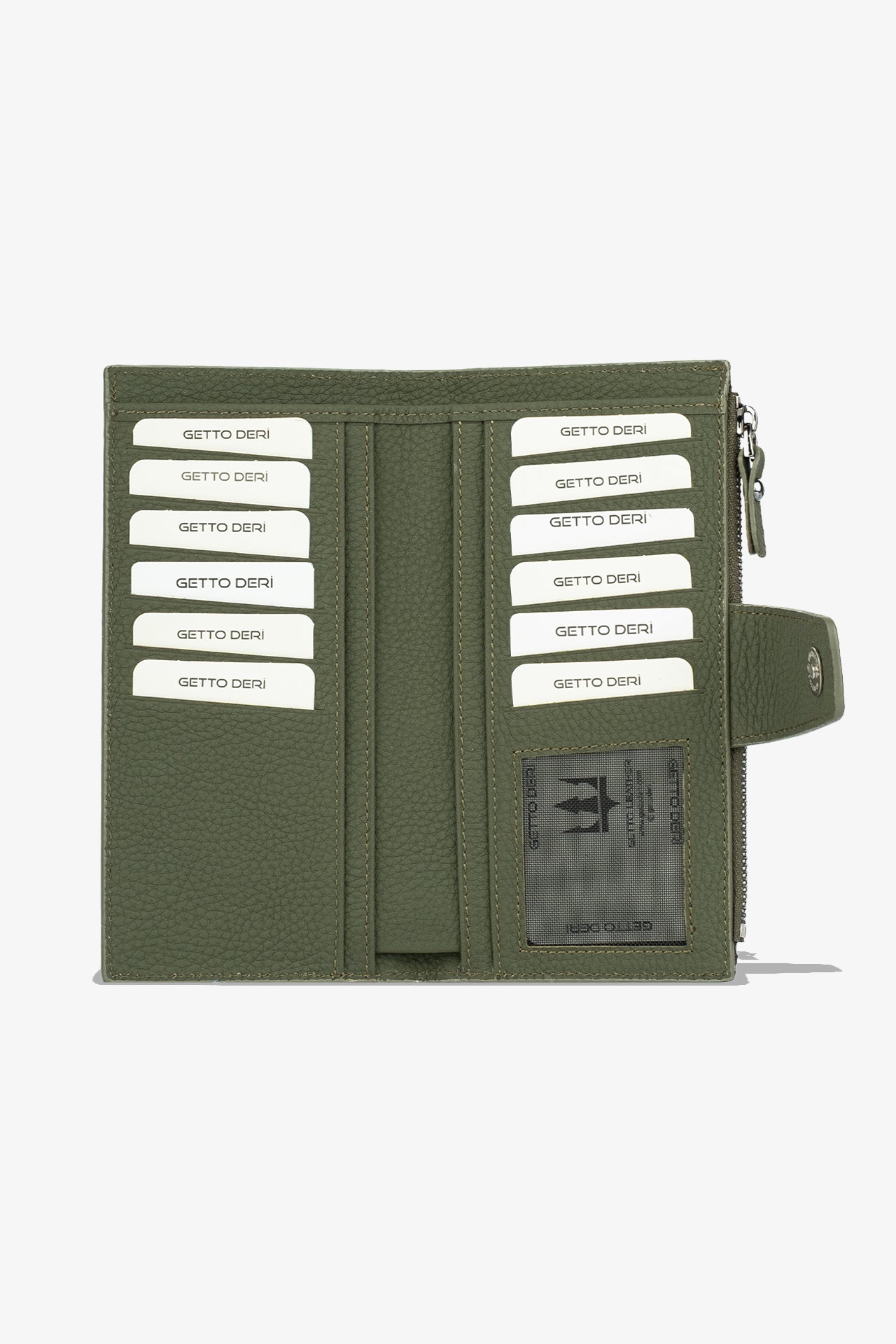 Zoe Telefon Hazneli Hakiki Deri Cüzdan