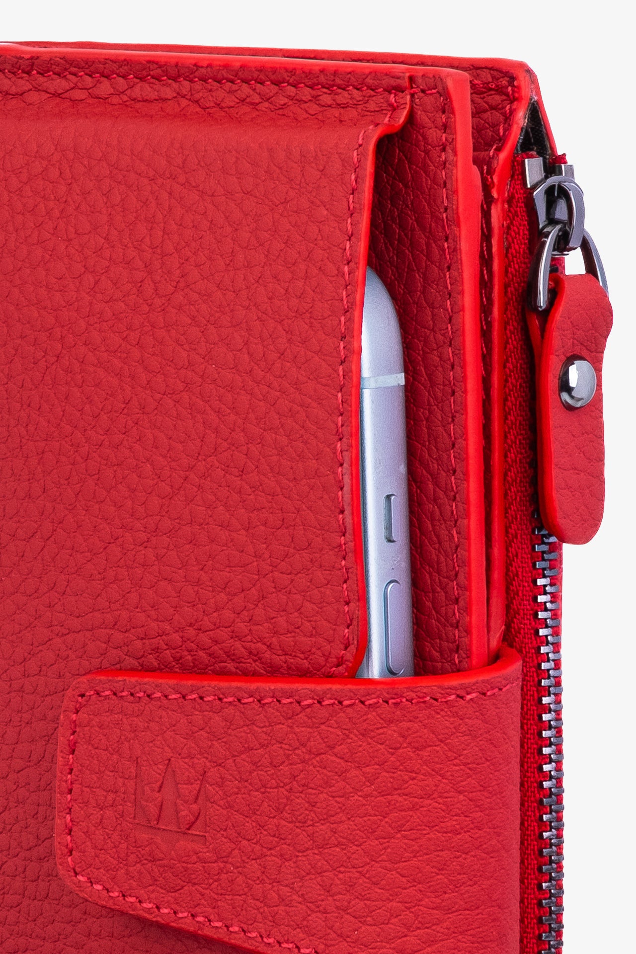 Zoe Telefon Hazneli Hakiki Deri Cüzdan