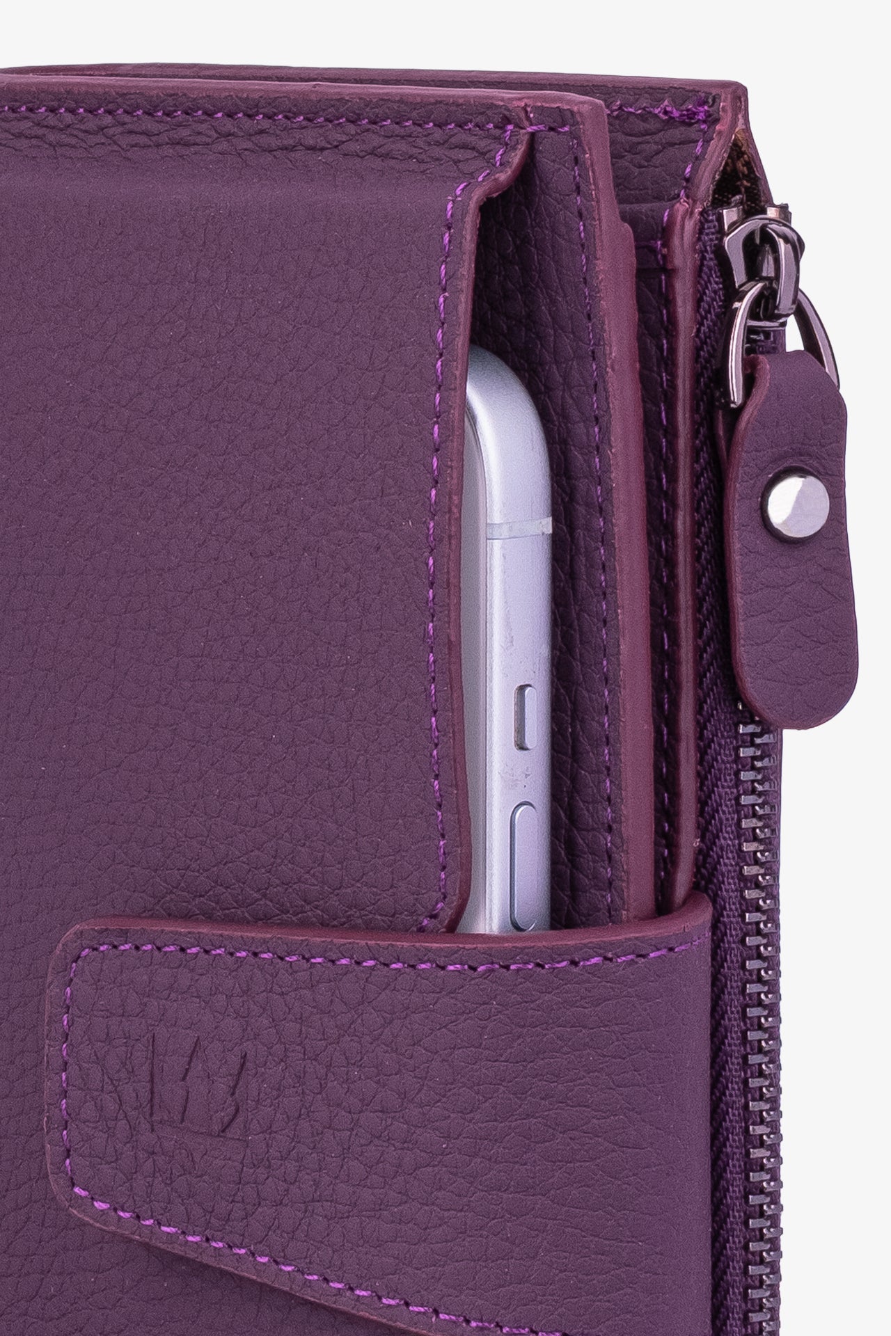 Zoe Telefon Hazneli Hakiki Deri Cüzdan