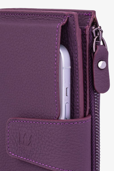 Zoe Telefon Hazneli Hakiki Deri Cüzdan