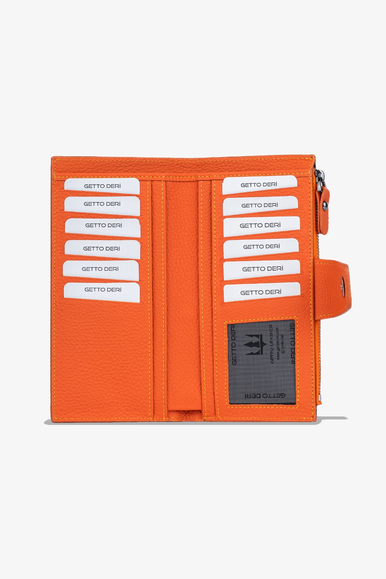 Zoe Telefon Hazneli Hakiki Deri Cüzdan