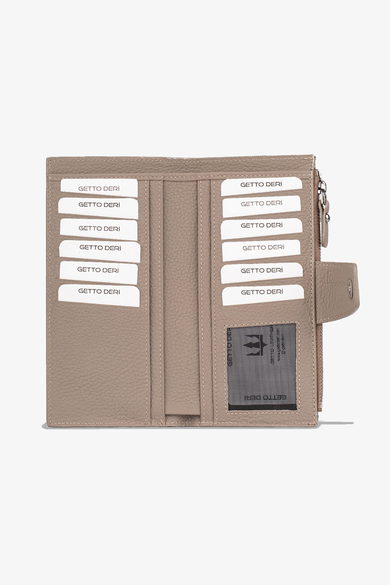 Zoe Telefon Hazneli Hakiki Deri Cüzdan