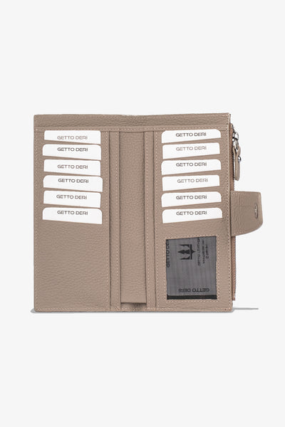 Zoe Telefon Hazneli Hakiki Deri Cüzdan