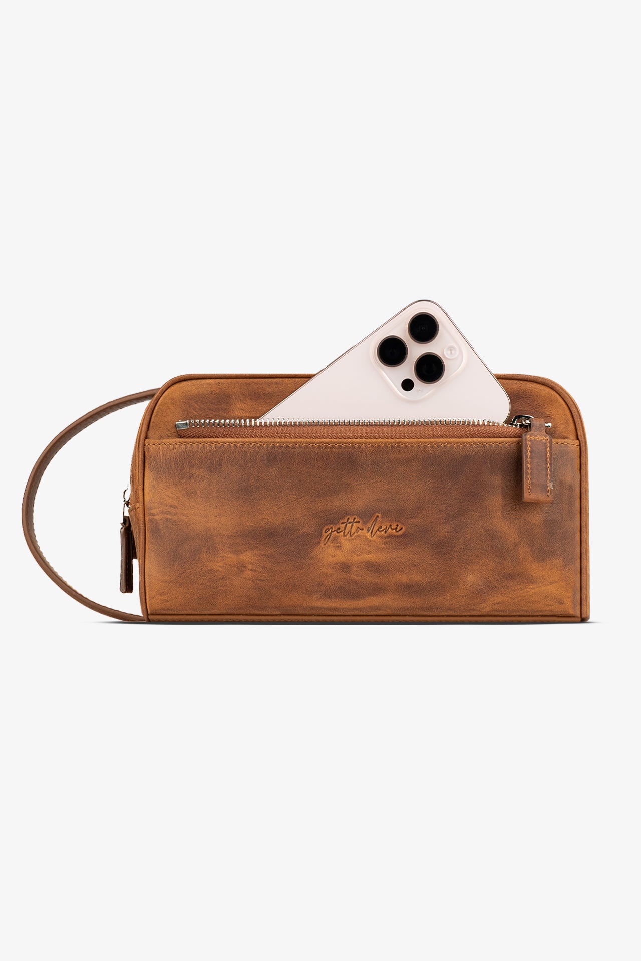 Naxos Hakiki Deri El Çantası