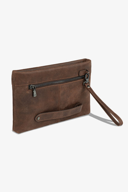 Nova Hakiki Deri El Çantası