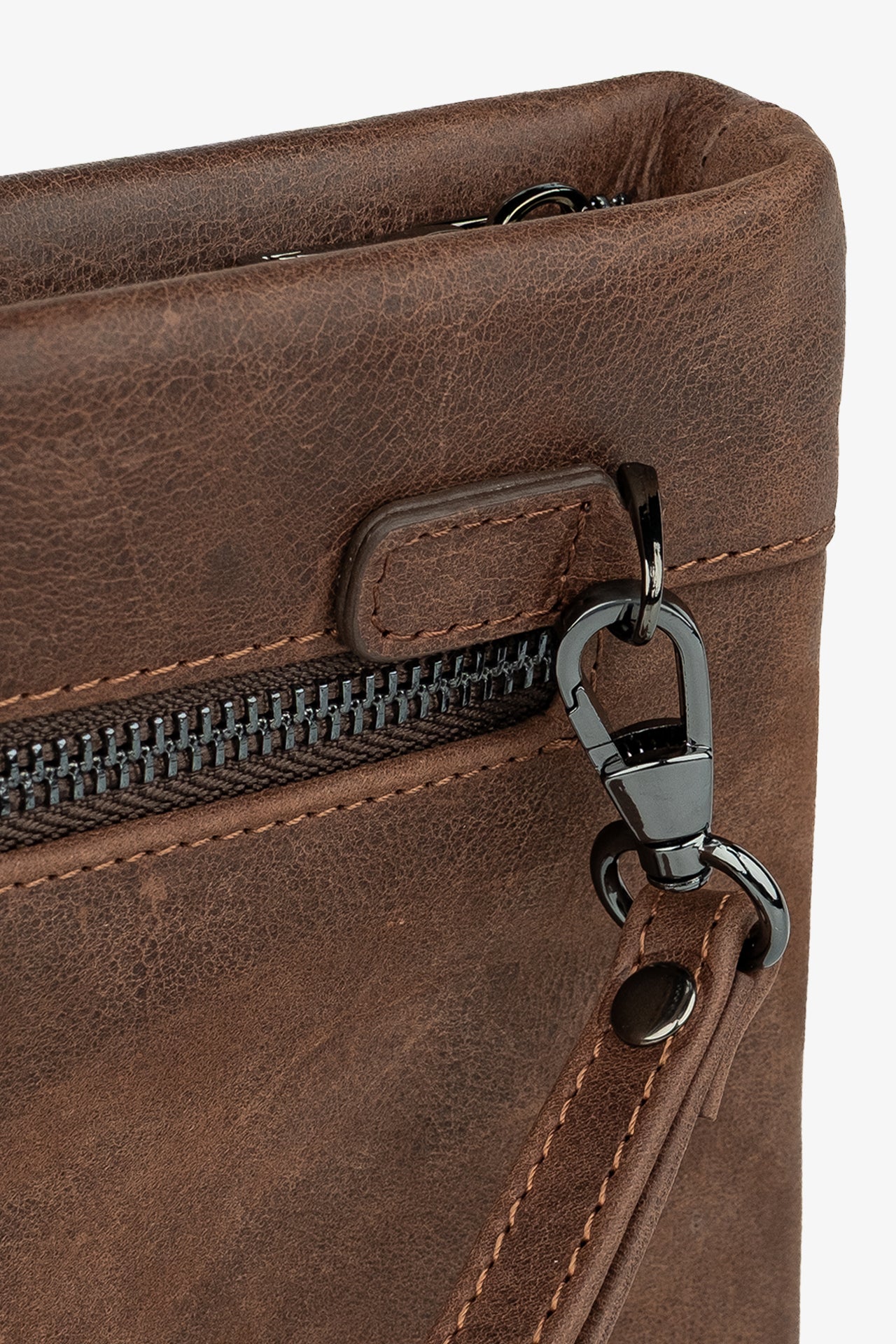 Nova Hakiki Deri El Çantası