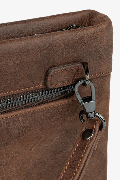 Nova Hakiki Deri El Çantası