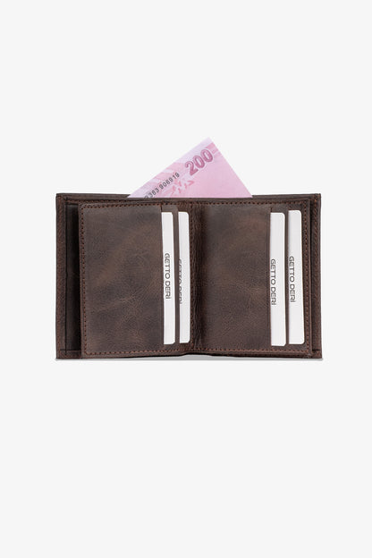 Beod Hakiki Deri Cüzdan