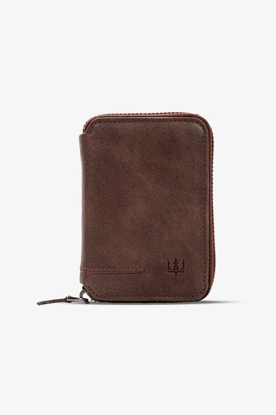 Zip Hakiki Deri Fermuarlı Cüzdan