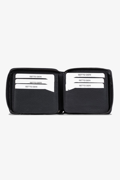 Byanca Hakiki Deri Fermuarlı Cüzdan