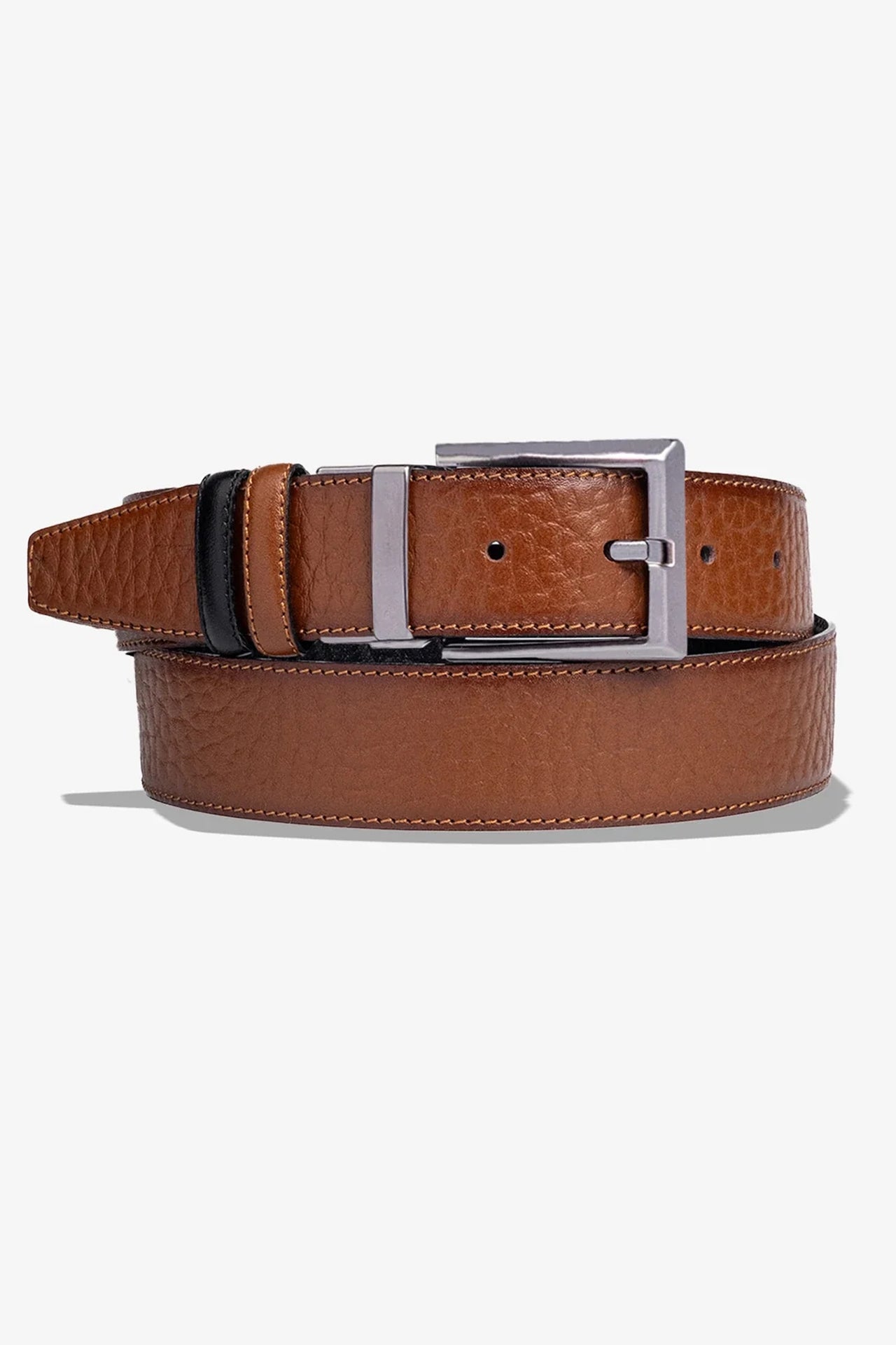 Daniel Hakiki Deri Çift Taraflı Kemer 3.5cm