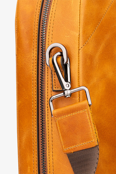 Montrev Hakiki Deri Laptop Çantası