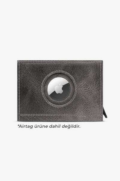 Airtag Mekanizmalı Cüzdan