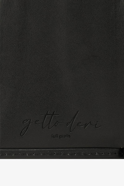 Prag Mekanizmalı Hakiki Deri Cüzdan