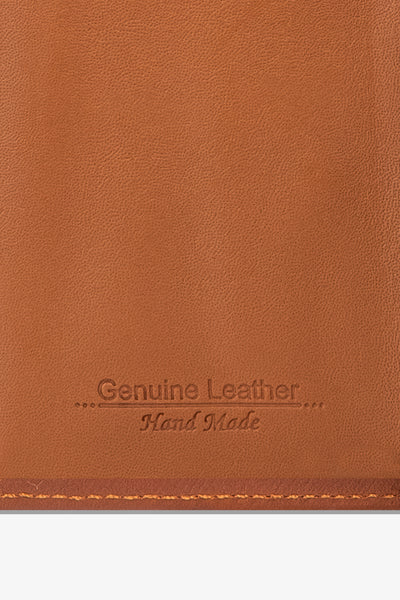 Prag Mekanizmalı Hakiki Deri Cüzdan