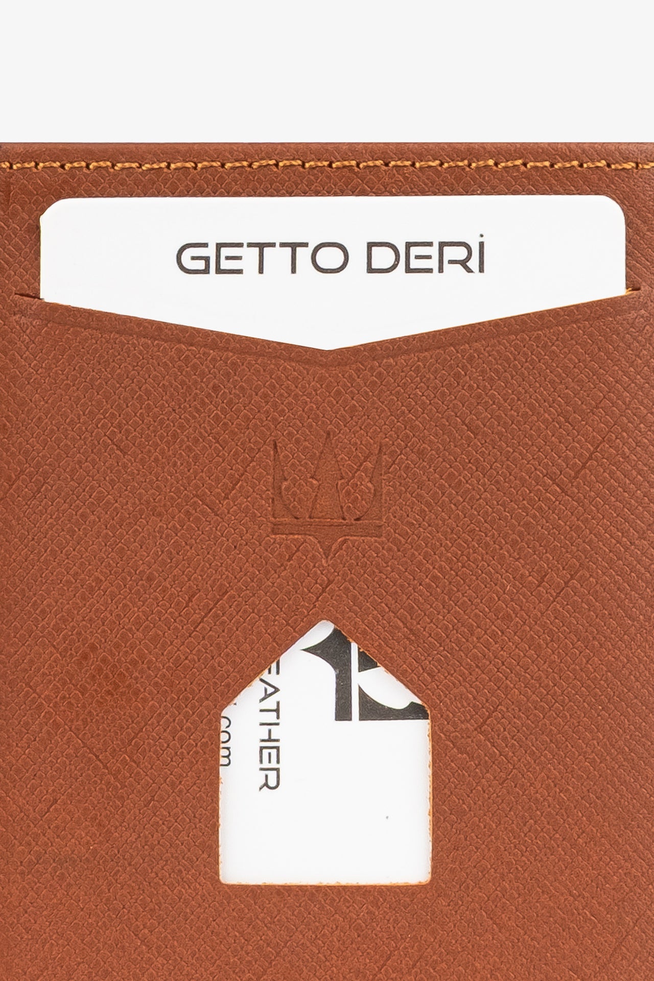 Prag Mekanizmalı Hakiki Deri Cüzdan