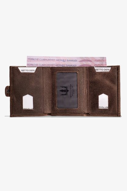 Savana Minimal Hakiki Deri Cüzdan