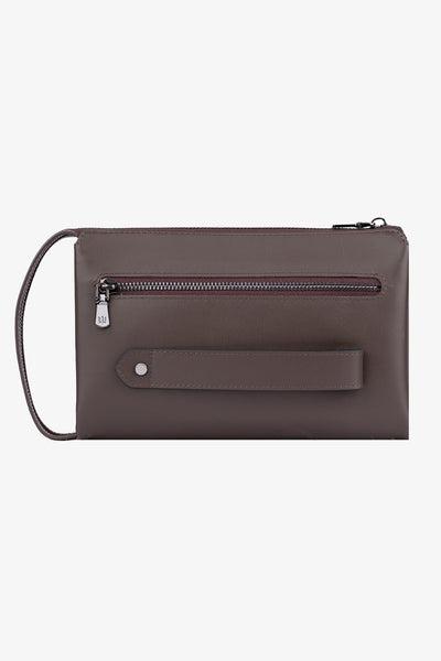 Ombre Hakiki Deri El Çantası