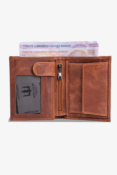 Ottoman Hakiki Deri Cüzdan